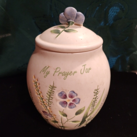 Unique prayer jar with lid  Christian Book Distributors Philippians 4:6 - Picture 1 of 11